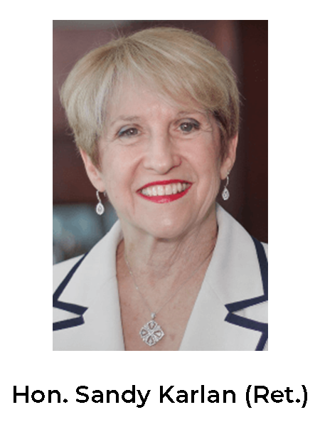 Hon. Sandy Karlan (Ret.)