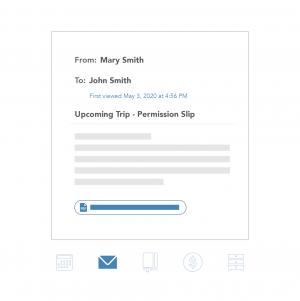 Unlike traditional email or texting, OFW® messaging creates a secure platform for communication between parents.