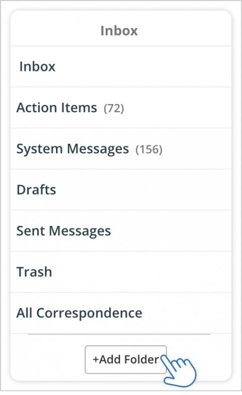 Adding New Folders to the Message Board