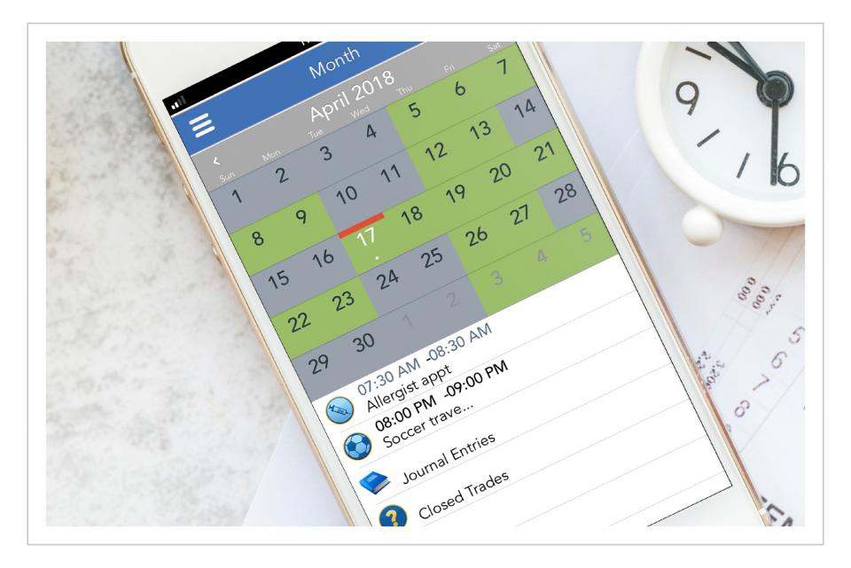 View your color-coded parenting schedule through the OFW mobile app.