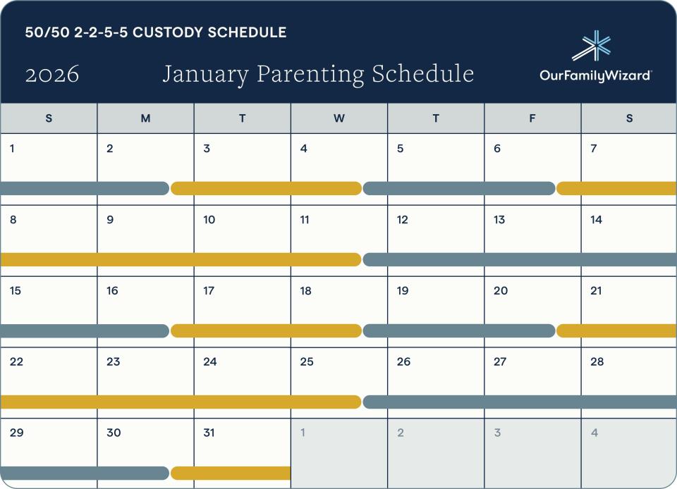 2-2-5-5 custody schedule image